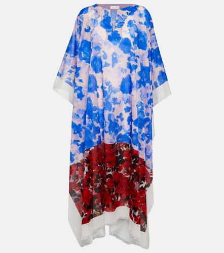 Printed cotton beach dress - Dries Van Noten - Modalova