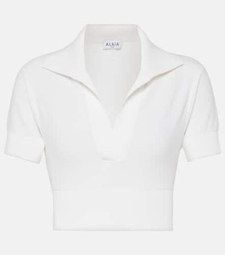 Alaïa Polo cropped - Alaia - Modalova