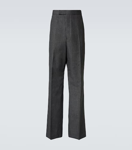 Pantalones anchos de lana virgen - Thom Browne - Modalova