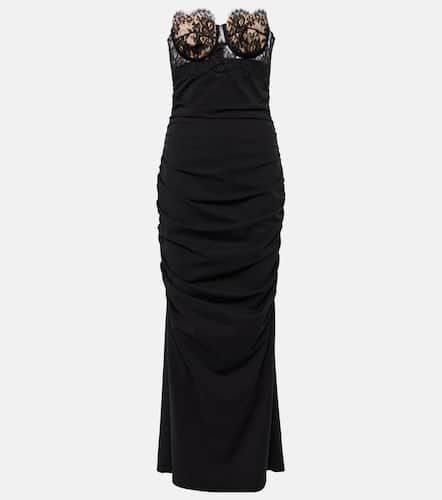 Vestido de fiesta bustier con encaje - Dolce&Gabbana - Modalova