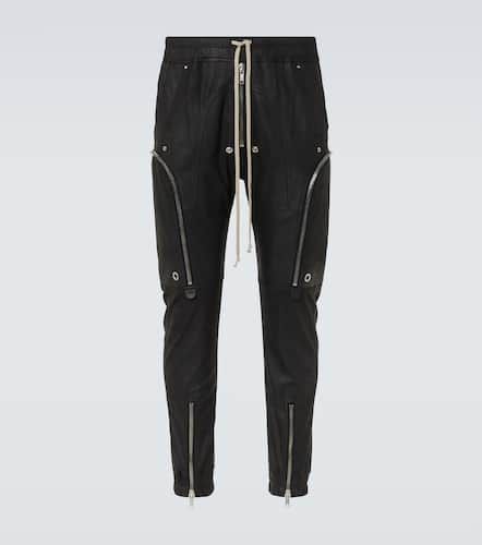 Pantalones cargo Bauhaus de piel - Rick Owens - Modalova