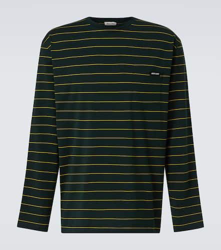 Striped cotton jersey T-shirt - Miu Miu - Modalova