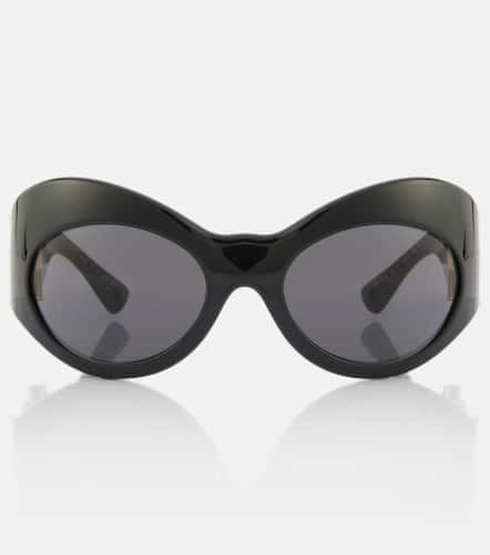 Versace Ovale Sonnenbrille Medusa - Versace - Modalova