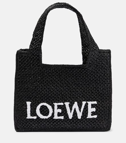 Loewe Mini raffia top-handle bag - Loewe - Modalova