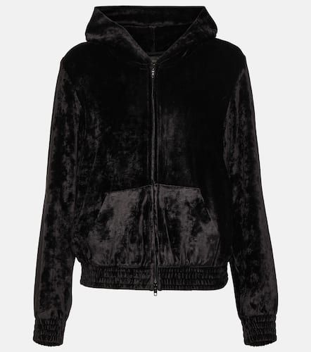 BB Paris embellished velour hoodie - Balenciaga - Modalova