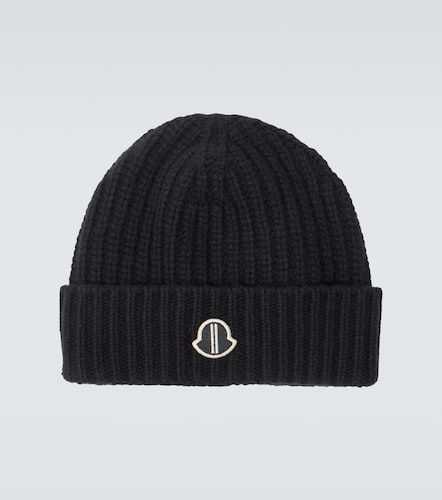 X Rick Owens gorro de lana y cachemir - Moncler Genius - Modalova