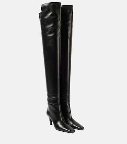 Botas mosqueteras Jill 75 de piel - Saint Laurent - Modalova