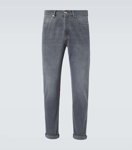 Jeans slim Iconic Fit de tiro medio - Brunello Cucinelli - Modalova