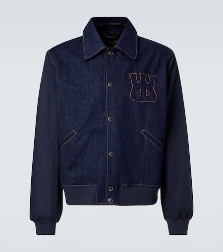 Chaqueta de denim con bordado - Wales Bonner - Modalova