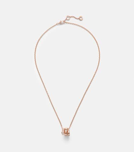 Serpenti Viper 18kt rose pendant necklace with diamonds - Bvlgari - Modalova