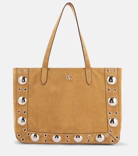 Shopper Nellcôte Medium in suede - Valentino Garavani - Modalova