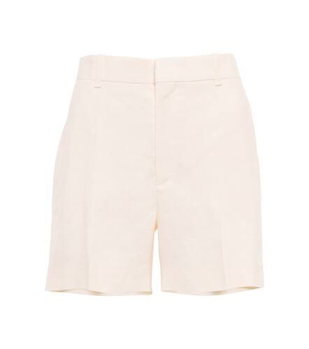 ChloÃ© High-rise linen and silk shorts - Chloe - Modalova