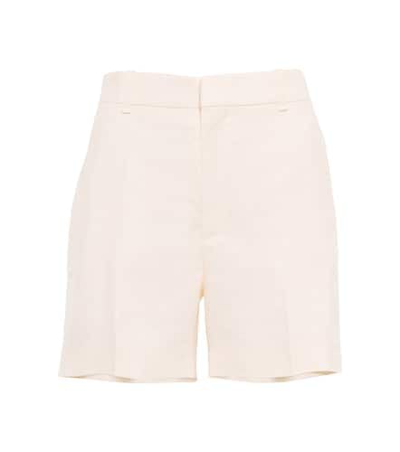 Chloé High-Rise Shorts aus Leinen und Seide - Chloe - Modalova