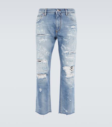 Mid-Rise Straight Jeans - Dolce&Gabbana - Modalova