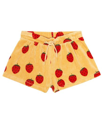 Shorts de terciopelo de algodón - Mini Rodini - Modalova