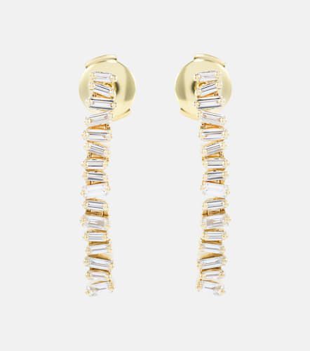 Fireworks 18kt earrings with white diamonds - Suzanne Kalan - Modalova