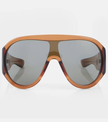 Gafas de sol máscara oversized - Bottega Veneta - Modalova