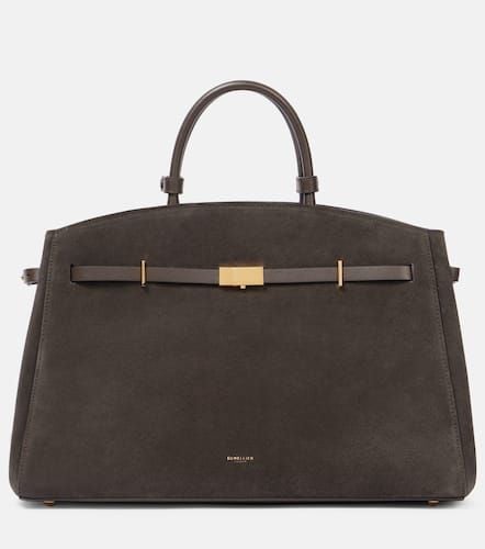 Bolso Hudson de rafia con piel - DeMellier - Modalova