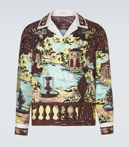 Versace Printed silk shirt - Versace - Modalova