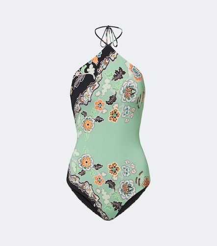 Costume intero con stampa floreale - Roberto Cavalli - Modalova