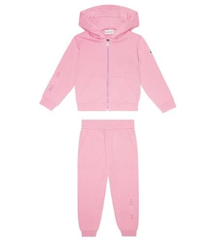 Tuta sportiva in cotone - Moncler Enfant - Modalova