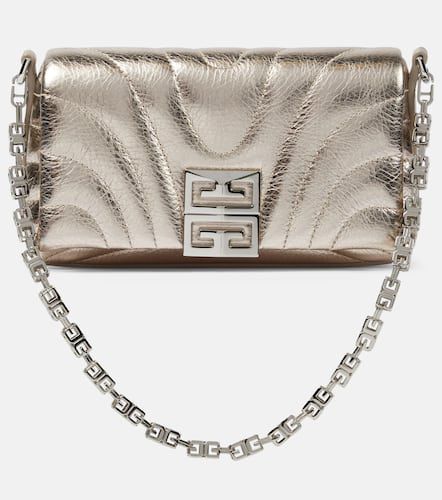 G Soft Micro metallic leather shoulder bag - Givenchy - Modalova