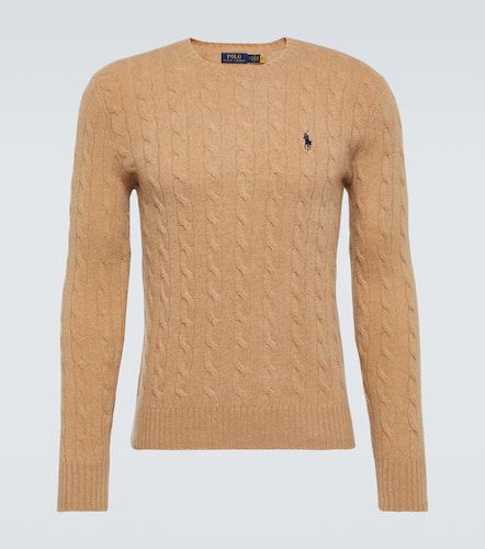 Cable-knit wool cashmere sweater - Polo Ralph Lauren - Modalova