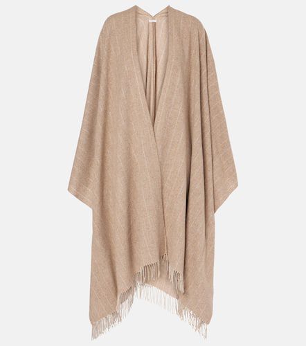 Silk, wool, and cashmere shawl - Brunello Cucinelli - Modalova