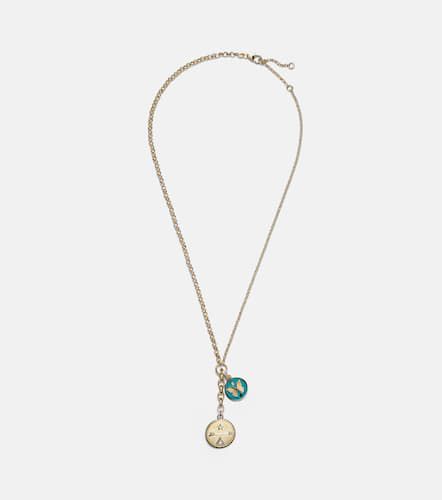 Dream & Reverie 18kt charm necklace with diamonds - Foundrae - Modalova