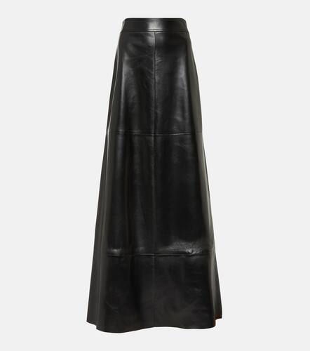 Saint Laurent Leather maxi skirt - Saint Laurent - Modalova