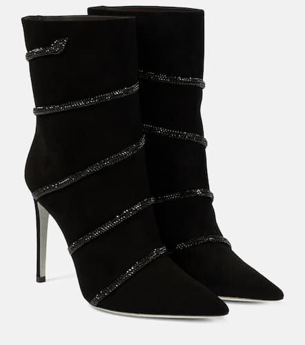 Morgana embellished suede boots - Rene Caovilla - Modalova