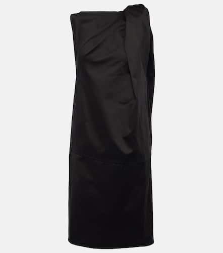 Vestido corto de algodón y lino - Toteme - Modalova