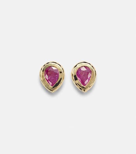 Kt earrings with rubies - Octavia Elizabeth - Modalova