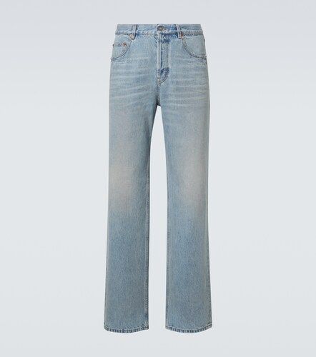 Mid-rise straight jeans - Saint Laurent - Modalova