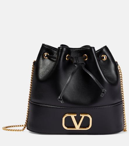 Bucket-Bag VLogo Signature Small aus Leder - Valentino Garavani - Modalova
