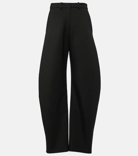 Alaïa High-Rise-Hose aus Wolle - Alaia - Modalova