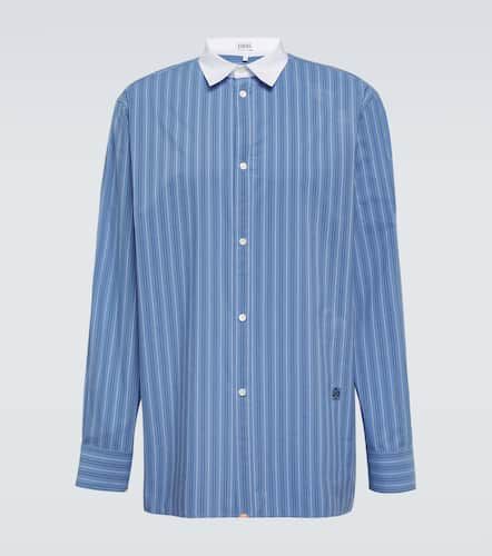 Loewe Striped cotton poplin shirt - Loewe - Modalova