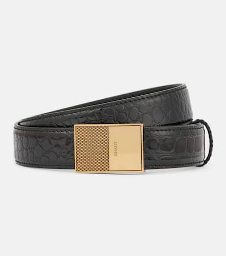 Elio croc-effect leather belt - Khaite - Modalova