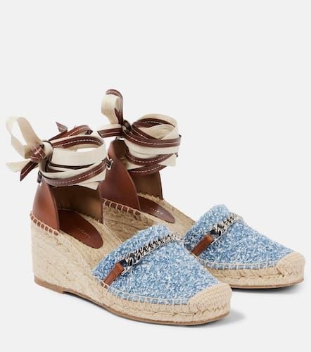 Alpargatas Gaia de bouclé de denim - Stella McCartney - Modalova