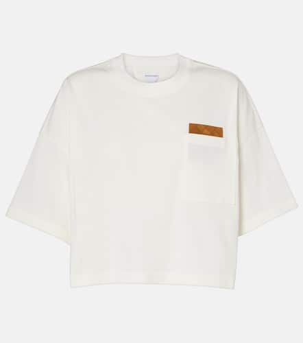 T-shirt en coton Intrecciato - Bottega Veneta - Modalova