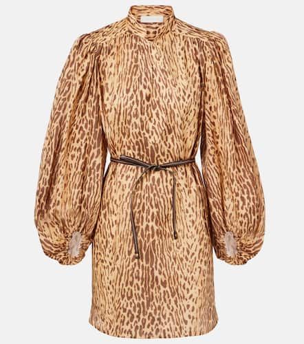 Cascadian leopard-print linen tunic - Zimmermann - Modalova