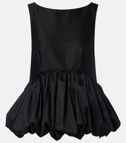 Rohe Peplum wool and silk top - Rohe - Modalova
