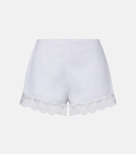 Staud Shorts Von de lino con encaje - Staud - Modalova