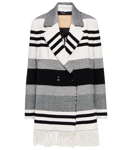 Chaqueta Striped Luxury de lana y algodón - Dorothee Schumacher - Modalova