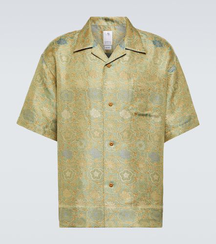 Camisa Copa en jacquard de seda y lino - Visvim - Modalova