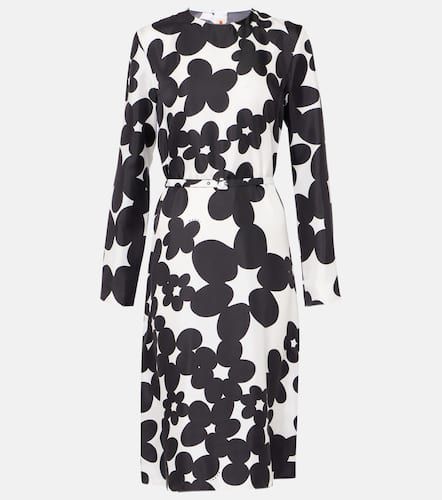 Marni Printed silk midi dress - Marni - Modalova