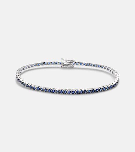 Kt white gold tennis bracelet with sapphires - Roxanne First - Modalova