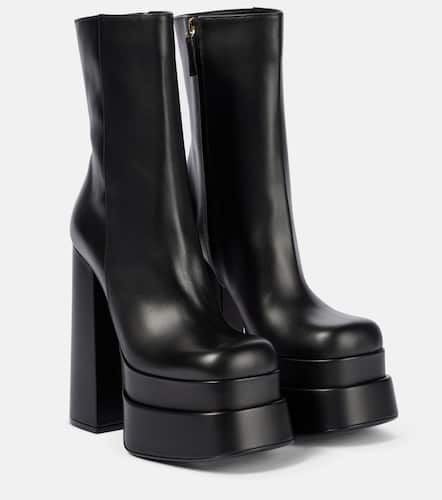 Plateaustiefel Intrico aus Leder - Versace - Modalova