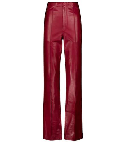 High-Rise-Hose Bilirokia aus Leder - Isabel Marant - Modalova