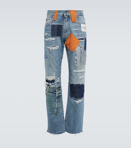 Jeans rectos de patchwork - Dolce&Gabbana - Modalova